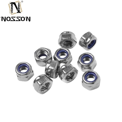 GB-Standard aus Edelstahl SS201/304/316 Hexagon Nylon-Einsatz selbstverriegelnde Nuss DIN982