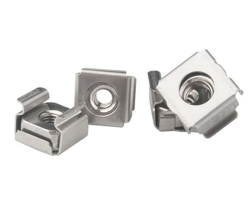 Metrische Messsysteme Anpassung 304 Edelstahl M4 M6 M8 Käfignüsse für Quadrat-Nuss und U-Clip-Nuss Chromplattiert