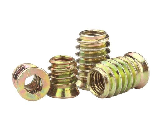 Messereinsatz Möbelmutter für Holz Metrisches Messsystem M3 M4 M5 M6 M8 M10 M12 ANSI Standard kundenspezifisch