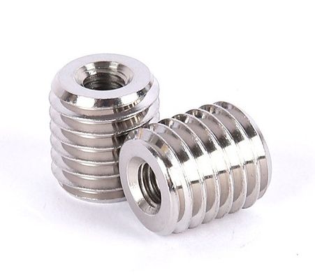 Chromplattierte Metrisch-Gewinde Konvertierungsmuttern 8mm 10mm 12mm 14mm 16mm 20mm 25mm 30mm 35mm 40mm 50mm Länge für Industriezwecke