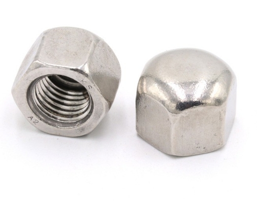 Metrisches Messsystem A2-70 aus Edelstahl SS304 Hex Cap Nut für die Effizienz der Wasseraufbereitung mit langlebigem Legierungsstahl