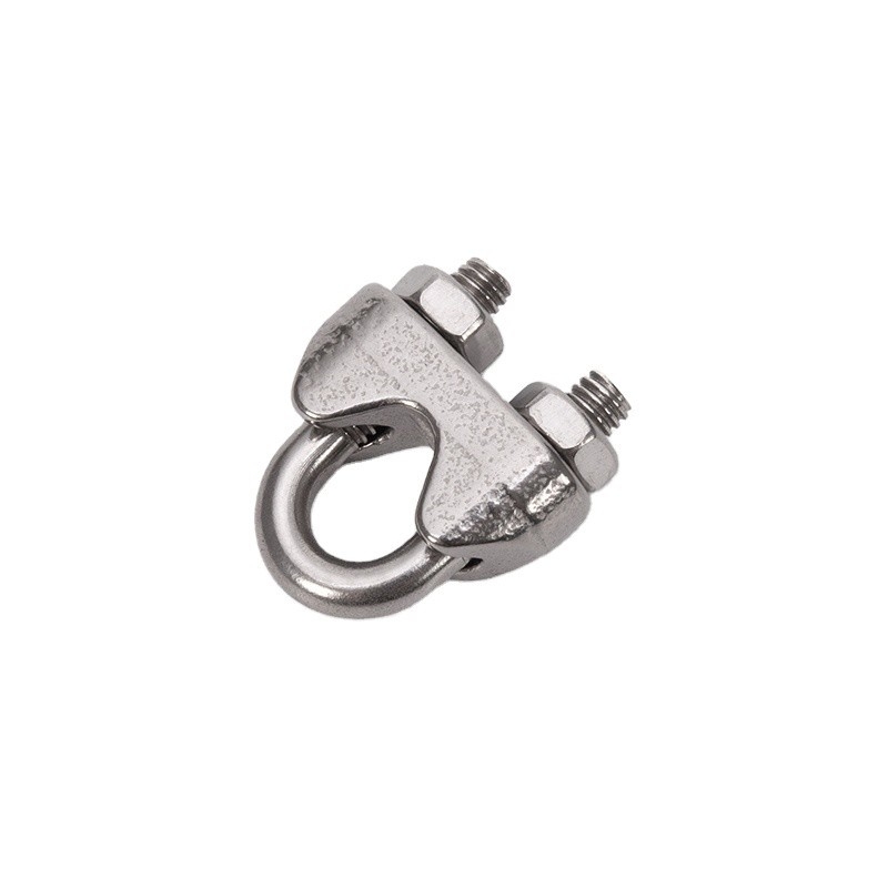 Doppelrohrklemmen GB Standard Edelstahldrahtseilclip für DIN741 Befestigungsmittel Anpassbar OEM unterstützt