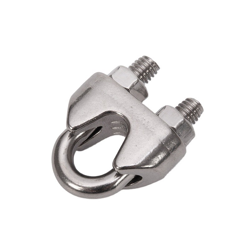 Metrische Unterstützung Edelstahl 304 Japan Typ Drahtseil Clip von OEM Rigging Hardware für kundenspezifische Bedürfnisse