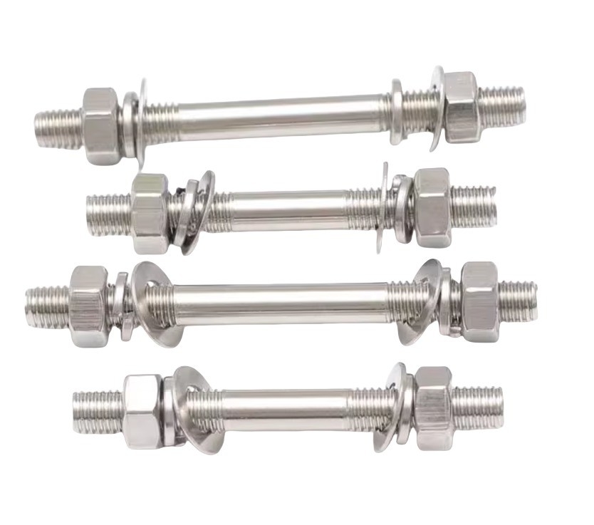 DIN Metrische Hohe Festigkeit 8.8 Edelstahl Custom Hex Flansche Extra erweiterte lange Schraube Schraube für industrielle Maschinen