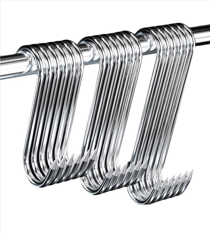 ANSI/ASME Standard Zink-Aluminium beschichtet S Metall Haken für Küchenschrank Anzeige Metrisches Messsystem rostfeste