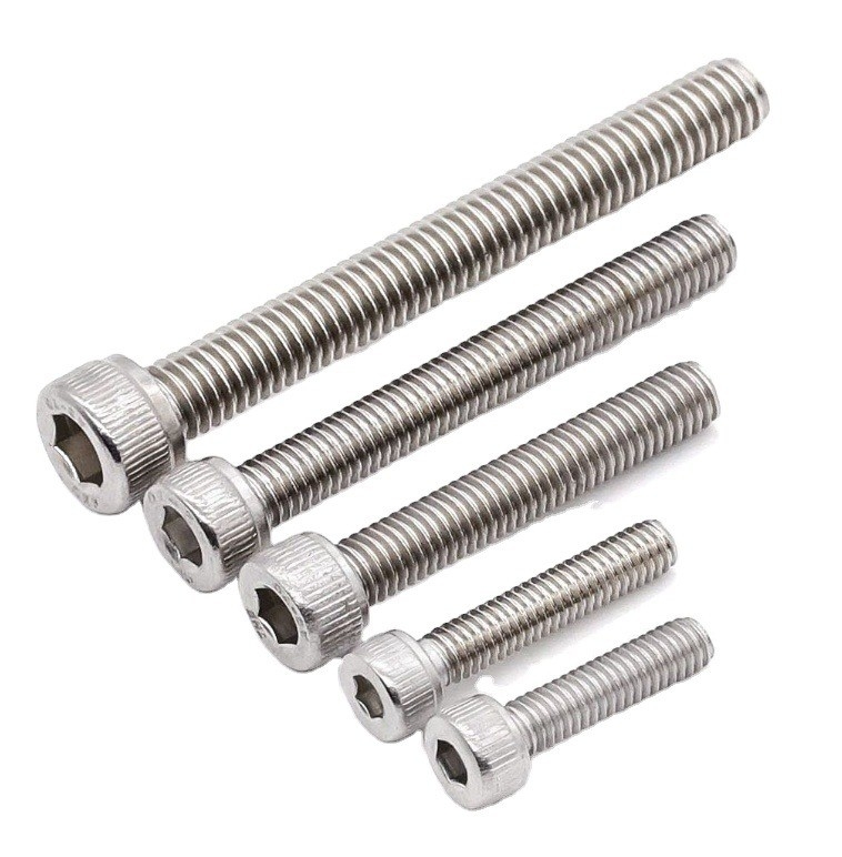 Schwarze Veredelung INCH-Messsystem Edelstahl Hexsocket Schulterschrauben gemäß der JIS-Norm in 304/316