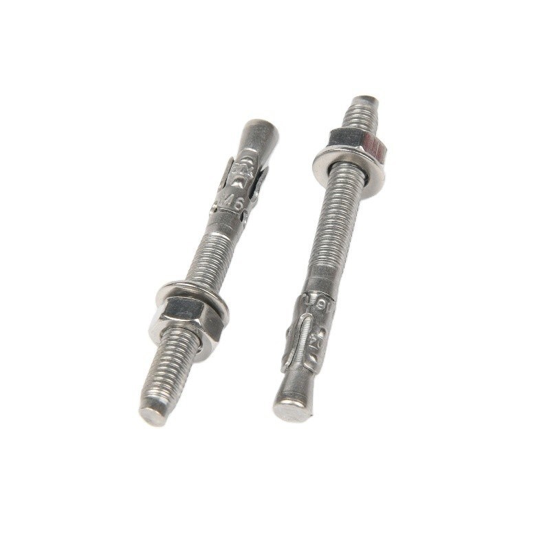 Pollierter Edelstahlbefestigungsmittel für die Reparatur von Autos M6 M8 M12 Gecko Beton in Anker Hülle Keil Erweiterung Anker Schraube