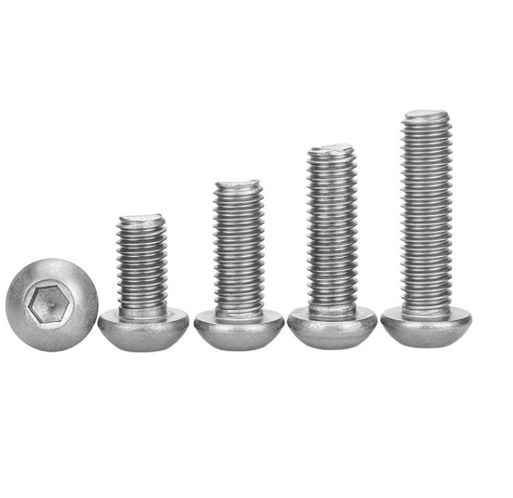 Korrosionsbeständige Multikolor-Titan-Flachkopfschraube aus Stahl für Motorräder nach DIN-Standard und ZINK-Ausführung