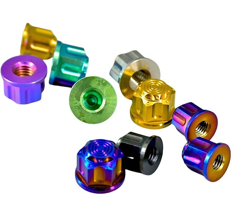 Metrische Gr5 12-Punkte-Titan-Nuss für Hochfestigkeitsanwendungen in DIN-Standard 304 Edelstahl und Zinkplattiert