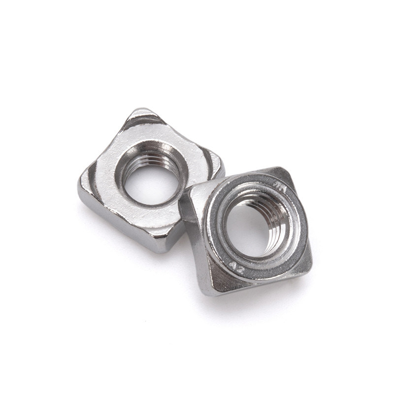 304 316 Edelstahl-Rechteckschweißnut Rund-Quadrat-Vier-Punkt-Schweißnut Din928b für die Öl- und Gasindustrie