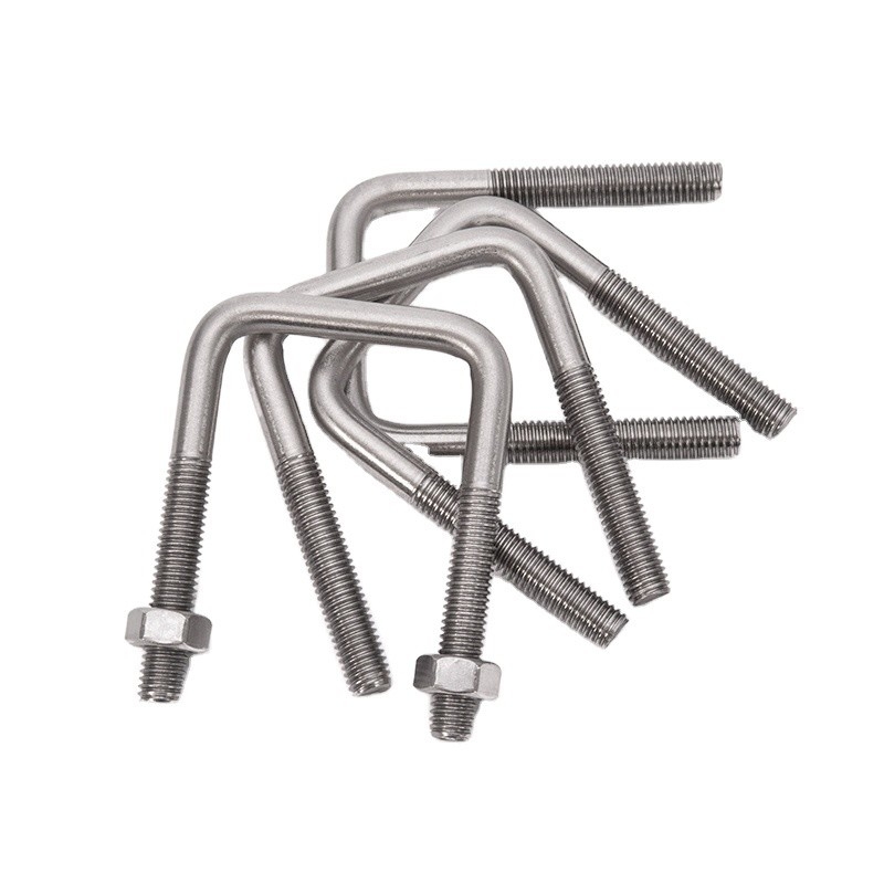 Edelstahl 316 Flachrunder biegsame U-Schrauben DIN1142 Spezial für M3 M4 M5 M6 M8 M10 M12 M16 M20 ANSI/ASME