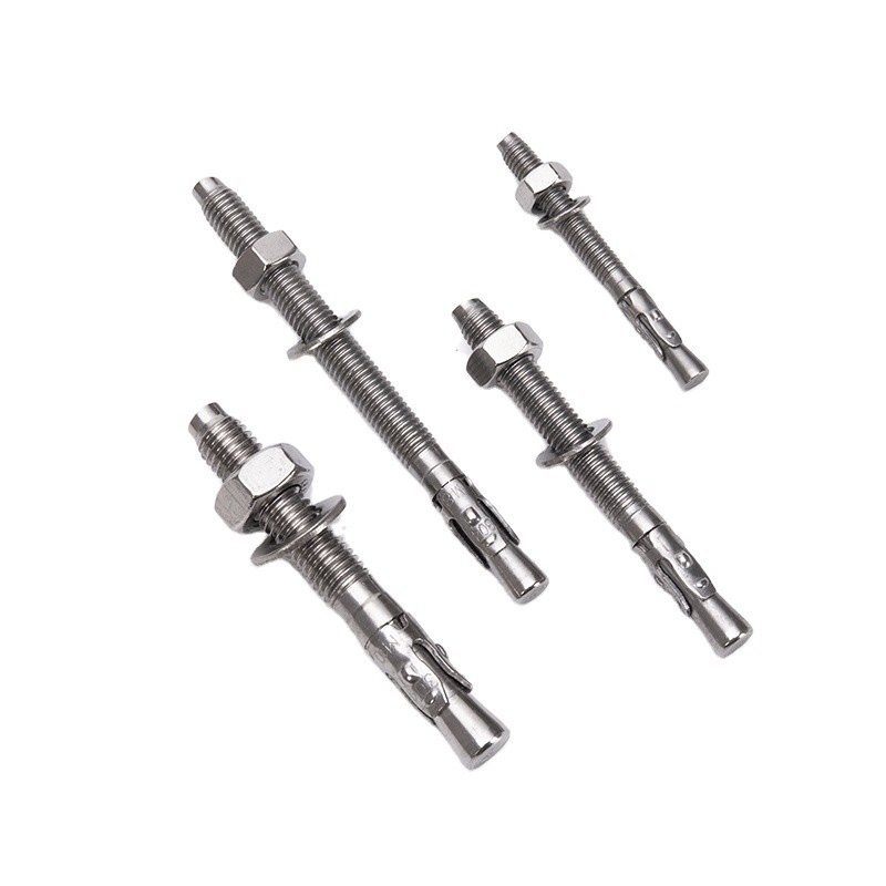 Probe 700 Kapazität M12*120 Galvanisierte Expansionsschrauben Stahl-Weggen-Ankerschrauben mit hellen Oberfläche