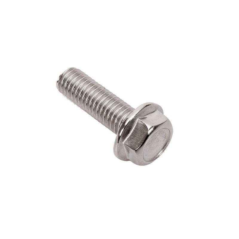 Grade A2-70 SS 304 316 ANSI B18.21 5/16&quot; 3/8&quot; Inch Größe Hex Flansch Schraube mit DIN Standard ZINK Oberfläche