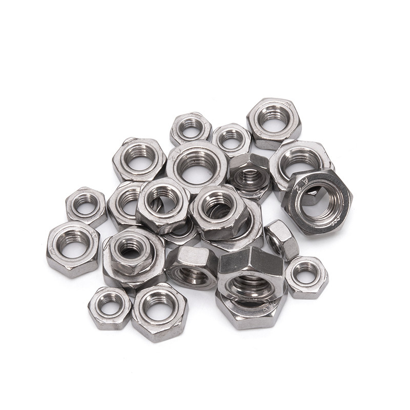 DIN929 Edelstahl 304 316 A2 A4 Gewinde Hexagon-Schweißnutzen für die allgemeine Industrie Norm DIN Grade 4 5 6 nach DIN929