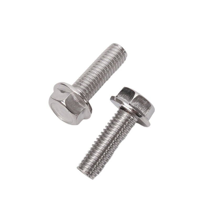 Hohe Haltbarkeit DIN6921 Edelstahl M3-M56 Hex Waschkopf Flansche Schraube und Mutter Standard DIN Grade A2-70/A4-80