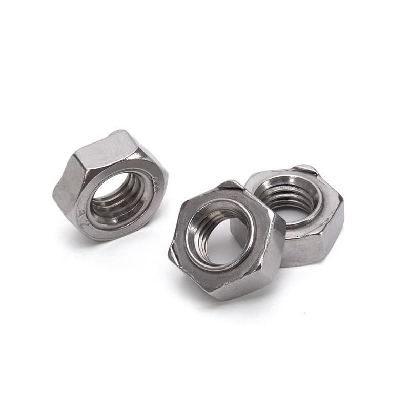 Metrisches Messsystem für Lebensmittel, Getränke, Edelstahl, dünne Hexkerne DIN936 DIN439 für ANSI/ASME-Standardanwendungen