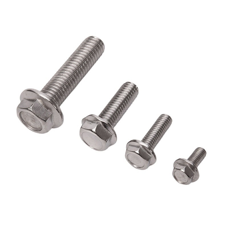 M6 M8 M10 3/8&quot; 1/4 20 Grade 12.9 8.8 Zink Edelstahl 310S Titan Schraube mit Kopf Flansch Schraube
