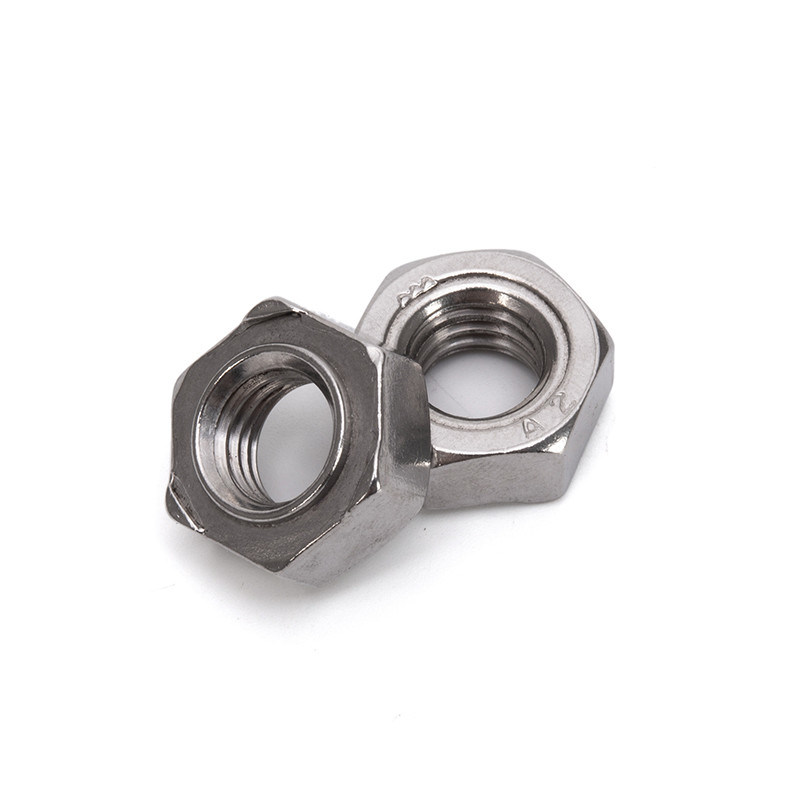 Galvanisierte Edelstahl SS304 SS316 Hexkopfmuttern für Schrauben Die bevorzugte Wahl in der Lebensmittel- und Getränkeindustrie GB-Standard
