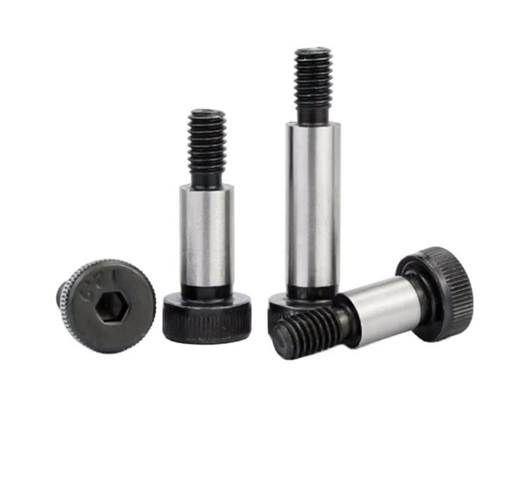 Edelstahl 304 Rundkopf Zink-Aluminium beschichtet ISO 7379 Hex-Socket Schulterschrauben für die Automobilindustrie