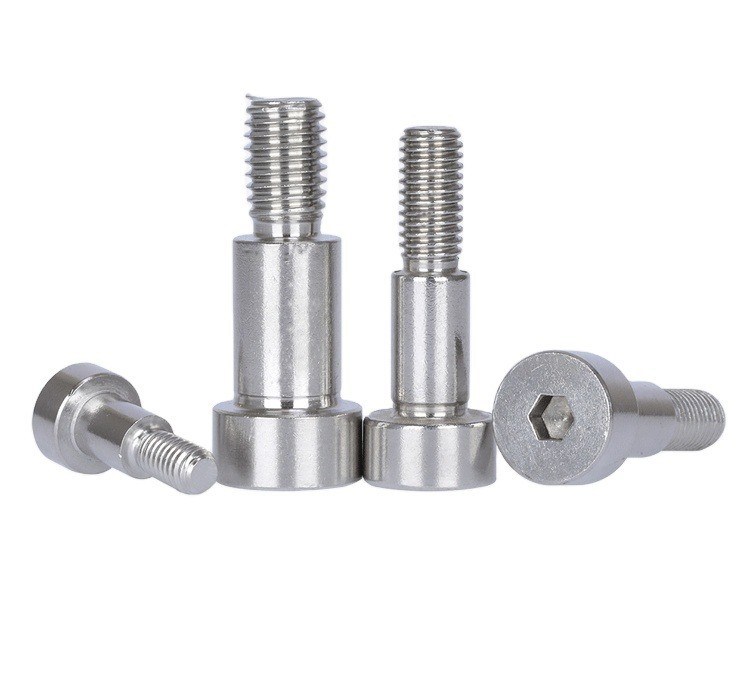 304 Edelstahl Hexagon Steckdose Kopf Schulterschraube mit inneren Hex positioniert Welle M2 M2.5 M3 M4 M5-M16 Schwarz