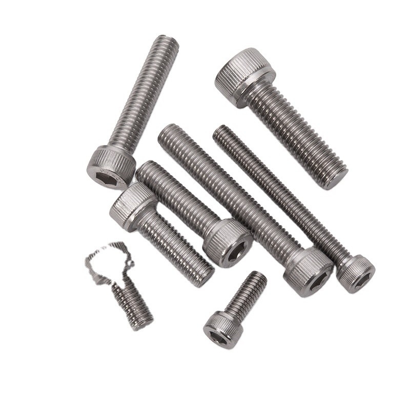 DIN-Standard M3 M4 M5 M6 M8 304 Edelstahl Hexagon Socket Bolzen und Schraube für Motorradmesssystem in Metrik