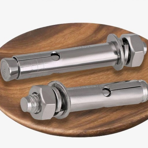 M10x100 304 Edelstahl Außenhex-Erweiterungsschraube Schraube Hülle Anker Erweiterungsschraube Schraube für den Bau Finish Plain