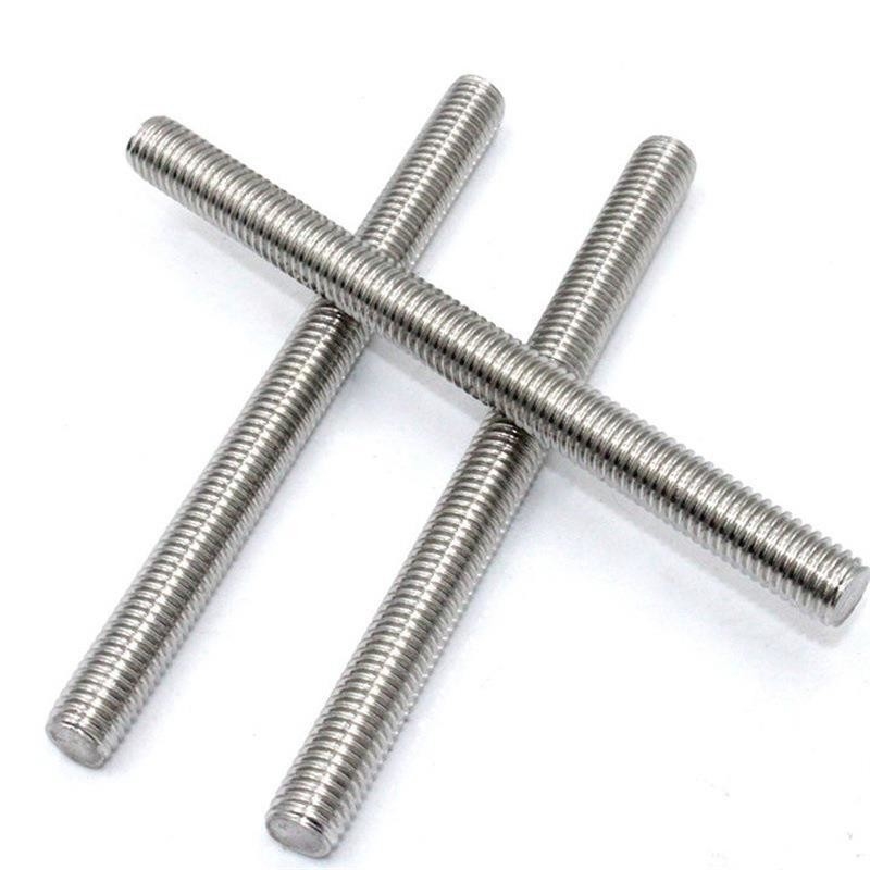 Messing M6 M8 M10 M12 M14 M16 M20 M24 Schraubschrauben aus Edelstahl Doppelkopf-Schraubstäbe Metrische Standard-Doppelkopf-Schraube