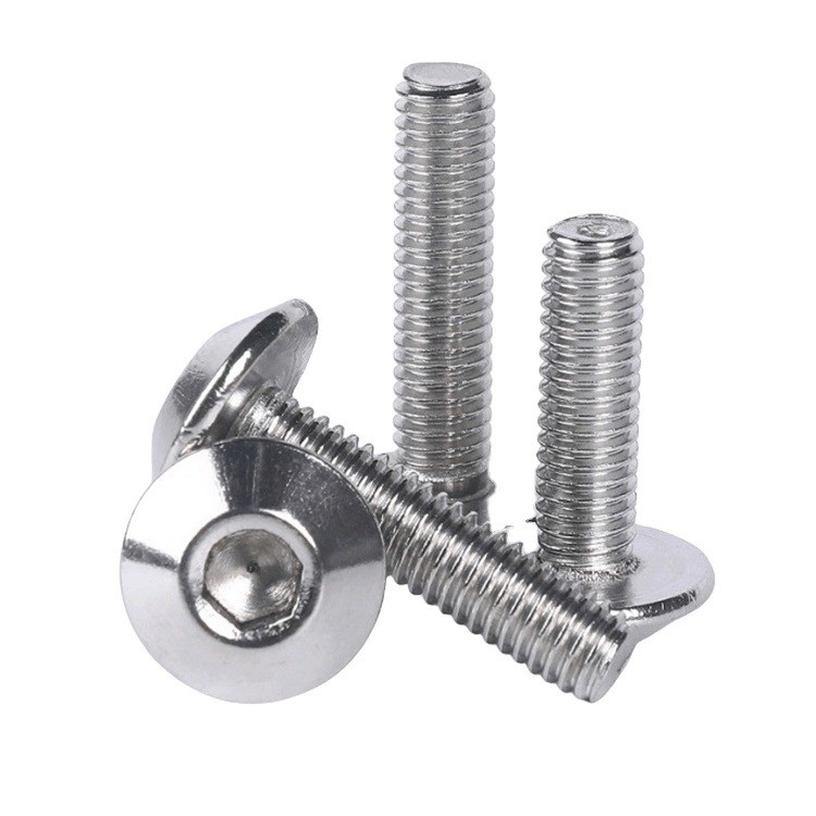 Galvanisierte Veredelung M5*12 Edelstahl-Schirmkopf Hexagonschraube für Metrische Messsysteme
