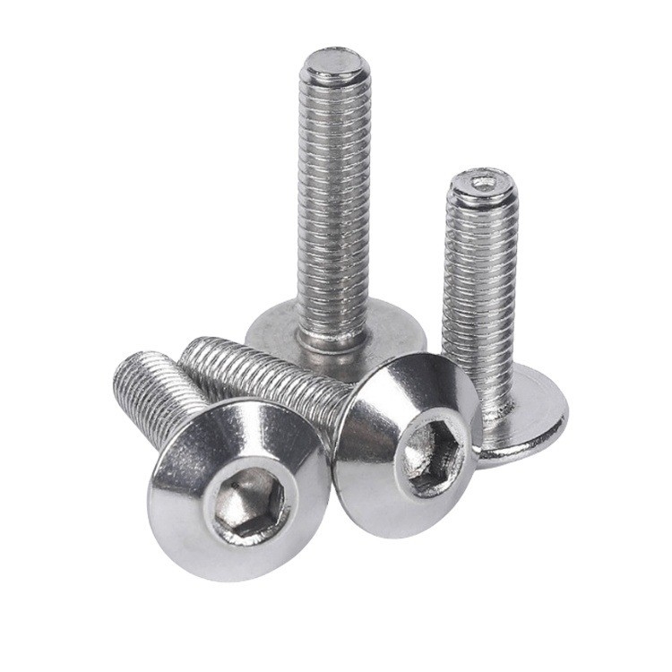 Metrisches Messsystem aus Stahl M5 M6 Schirmkopf Hex-Steckschraube mit ANSI-Standardwirkungsgrad
