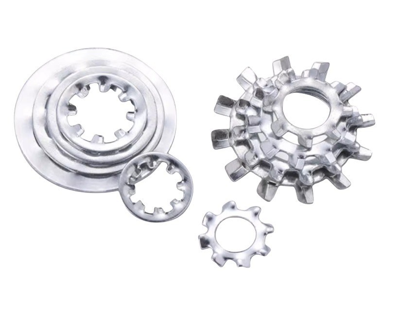 Schwarze Oberfläche DIN6797J 304 aus Edelstahl Innenzahnzahnzahnzahnverschließungswascher M2-M30 für dauerhafte Anwendungen im Gesundheitswesen