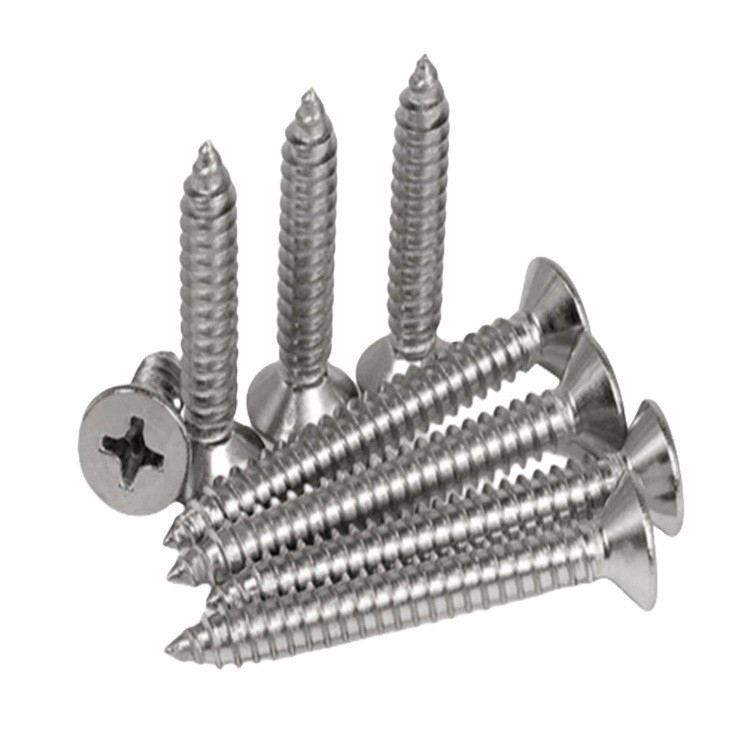 Metrischer Käse-Kopf aus Edelstahl DIN7982 ST2.9-ST6.3 CSK Phillips Selbstschraubschrauber für Metall ISO Standard