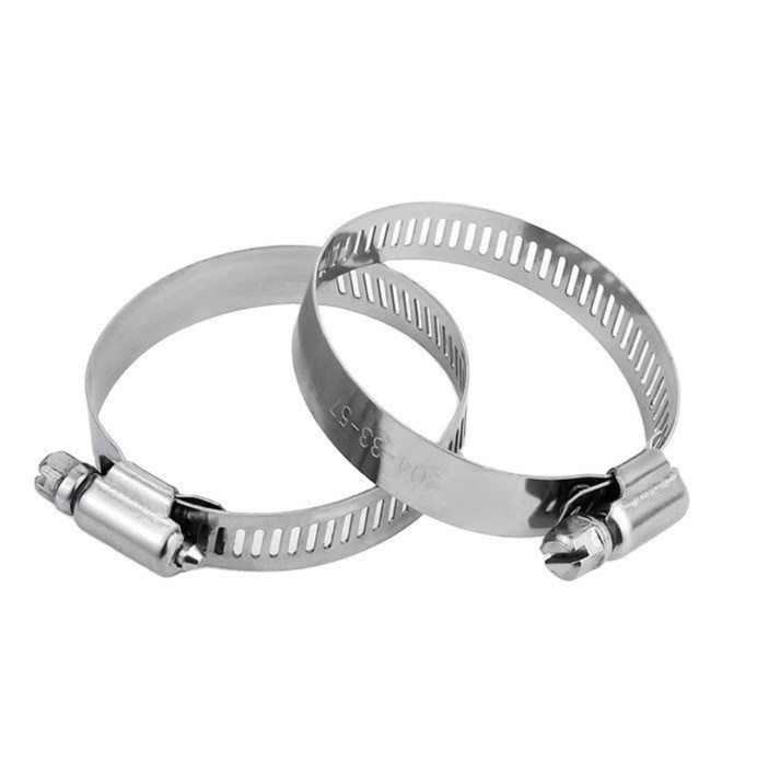 Schlauchspange aus Edelstahl 304 mit individuell verstellbarer Schnellspange