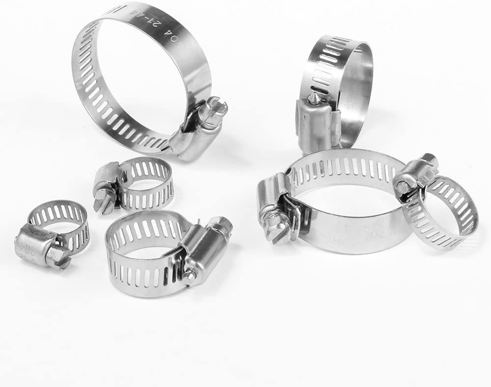 ZINK Finish Heavy Duty Clamp für feste Schläuche und Rohre Probe In Stock Dauerhafte Konstruktion Edelstahl Allzweck Wurm-Antrieb Klemmen