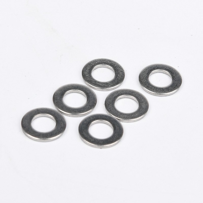 Langlebige Plain Finish M8 Edelstahl-Flachwascher DIN125 für industrielle Anwendungen