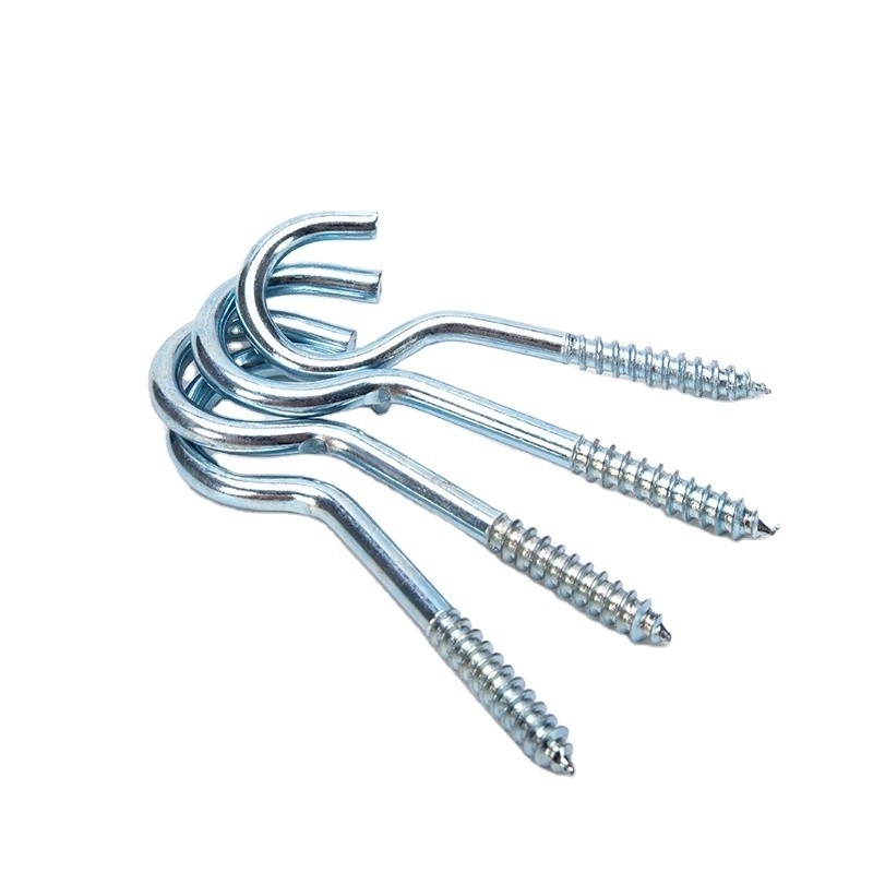 Verzinkte Veredelung aus Stahl Augenhaken Holzschraube Selbstschraube Schraube M1.6 M2 M2.5 M3 M4 M5 M6 M8 M10 M12 M14 M16 M20 und Verkauf