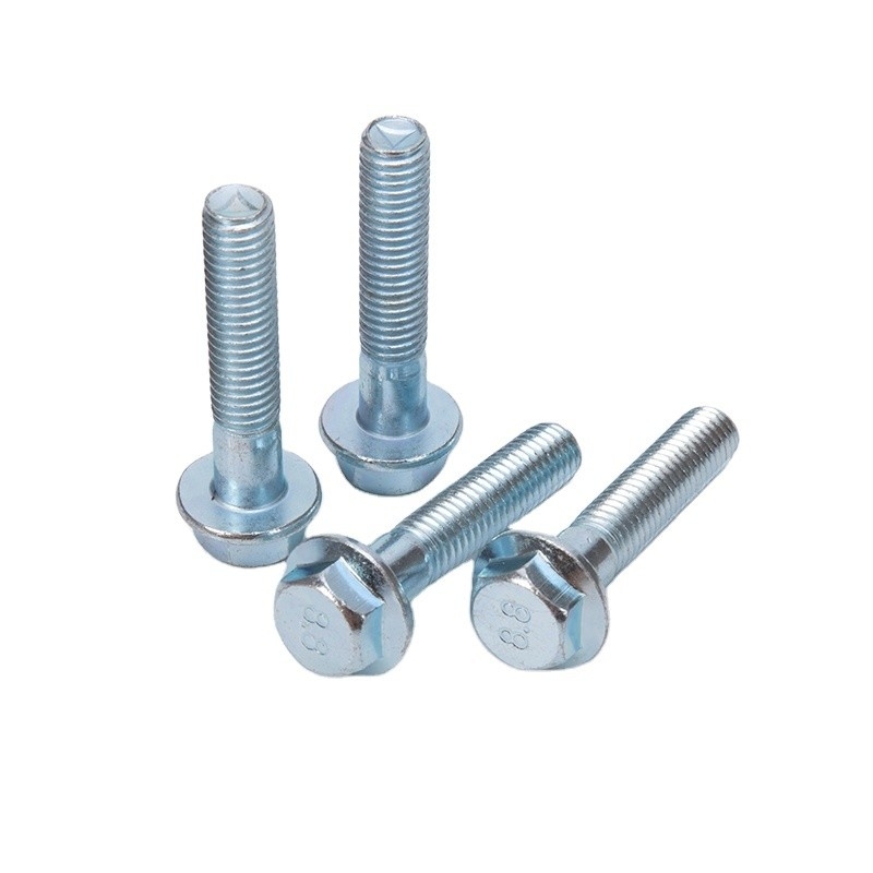 Hochwertige A2-70 Kohlenstoffstahl 5/16 Flansche Hexkopfschrauben vollgespannt 5/16&quot;-18 x 3/4&quot; für Kundenanforderungen