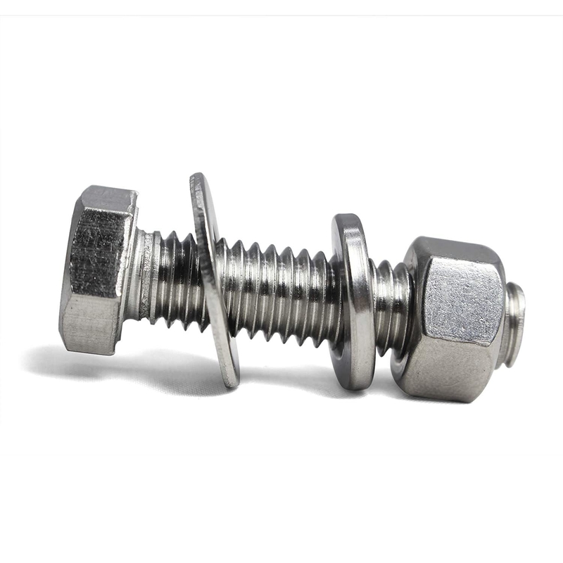 GB-Standard M1.6 M2 M2.5 M3 M4 M5 M6 M8 M10 M12 M14 M16 M20 ZINK-verzinkte Hexkopfbolzen für langlebige Leistung