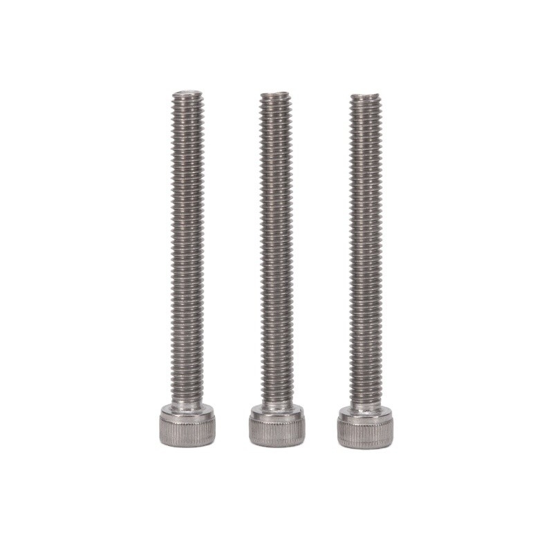 Hex-Steckschraube aus Edelstahl DIN912 mit rundem Kopf M2 M2.5 M3 M4 M5 M6M8 M10 M12 M14 M16 M18 M20 M24 M27 M30
