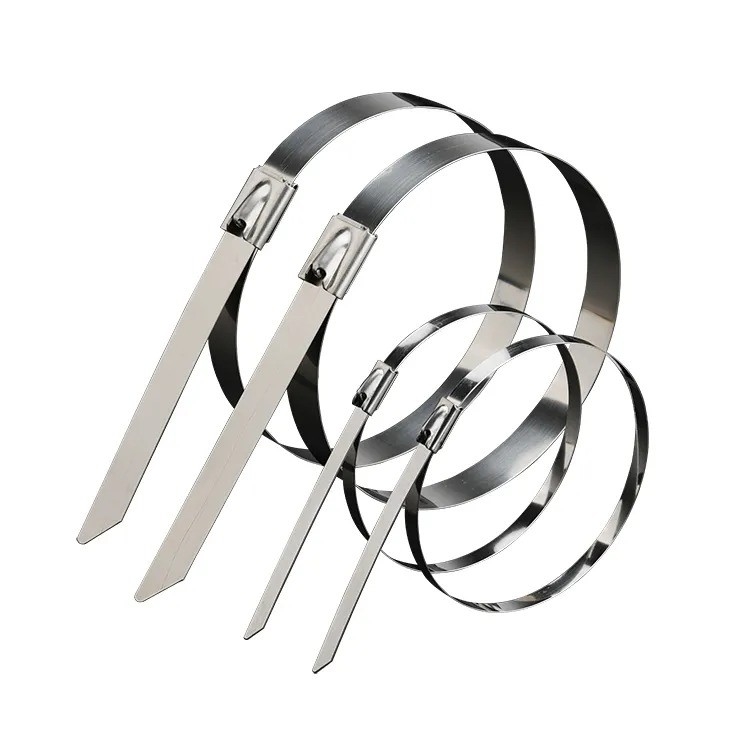 Multi-Size selbstverriegelnde Stainless Steel-Kabelbindungen für eine hohe Festigkeit in DIN-Standardanwendungen