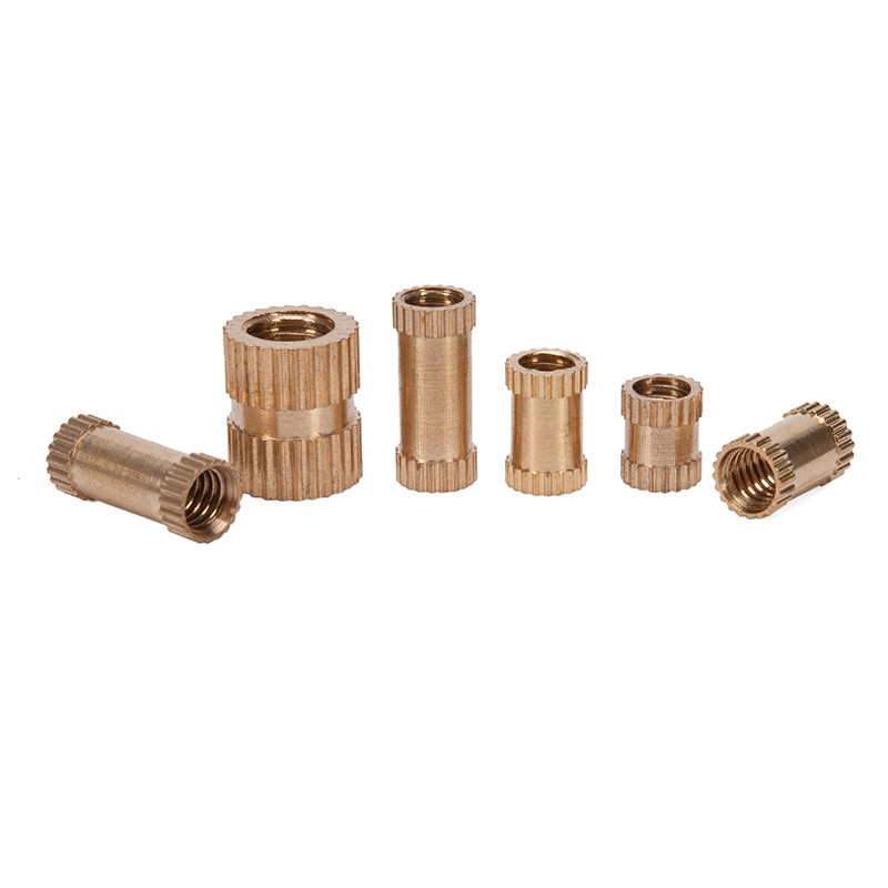 Metrische JIS-Standard für die Automobilindustrie Heizformung Kupfer-Gehäuseinsatz mit 8mm 10mm 12mm 14mm 16mm 20mm 25mm 30mm 35mm 40mm 50mm Bolzen
