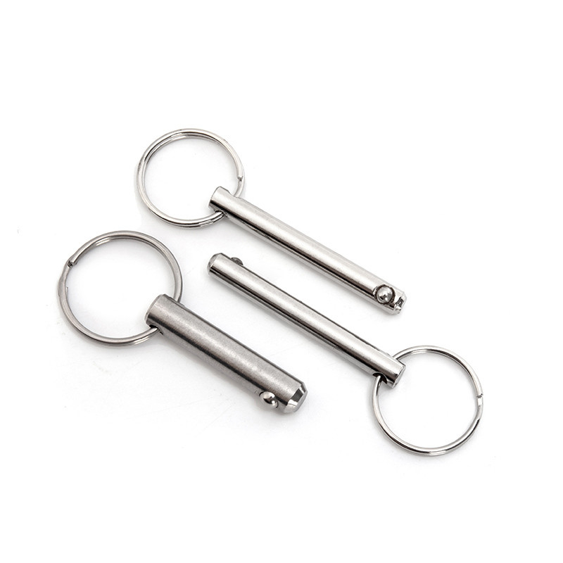 Custom Silber-Edelstahl-Spring-geladenen Ball-Lock-Pin für Luftversand und professionelle Anpassungslösungen