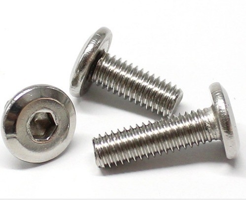 Metallknopf Schlitz Philips Hexkopf Chicago Schwarz Oxid Bindung Buch Schraube Männlich Weiblich