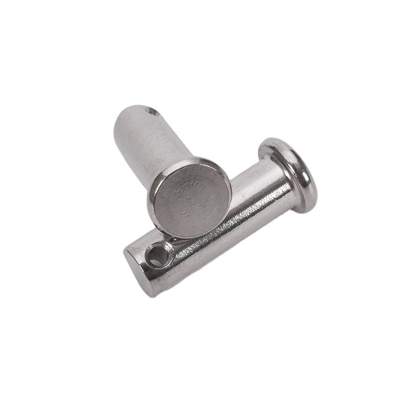Längere Lebensdauer TiCN Finish Korrosionsbeständige Clevis-Spitze mit geriebenen Enden und Kopf aus 304/316 Edelstahl
