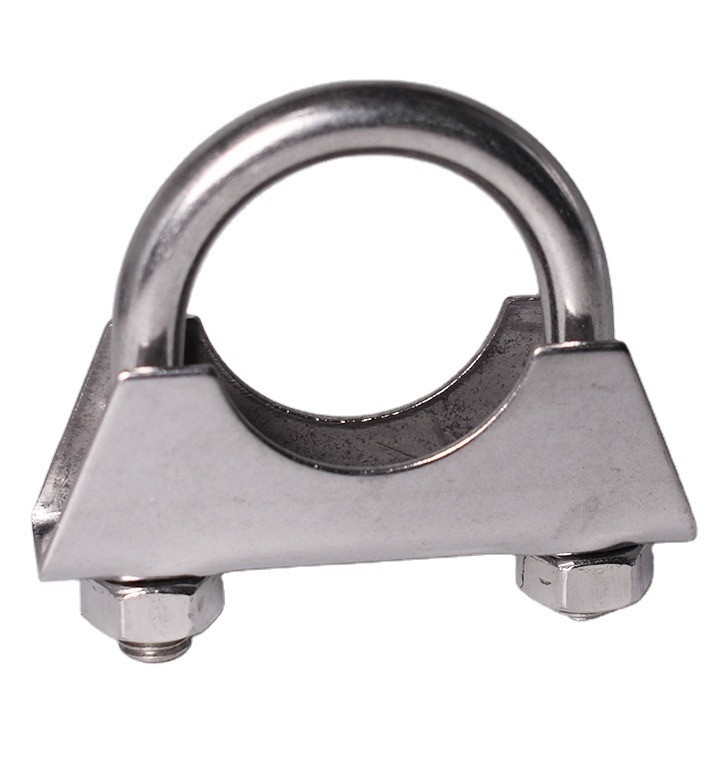 Einheitliche Auspuffanlage Edelstahl-U-Schraubschallklemme mit metrischem Messsystem Standard und Standard