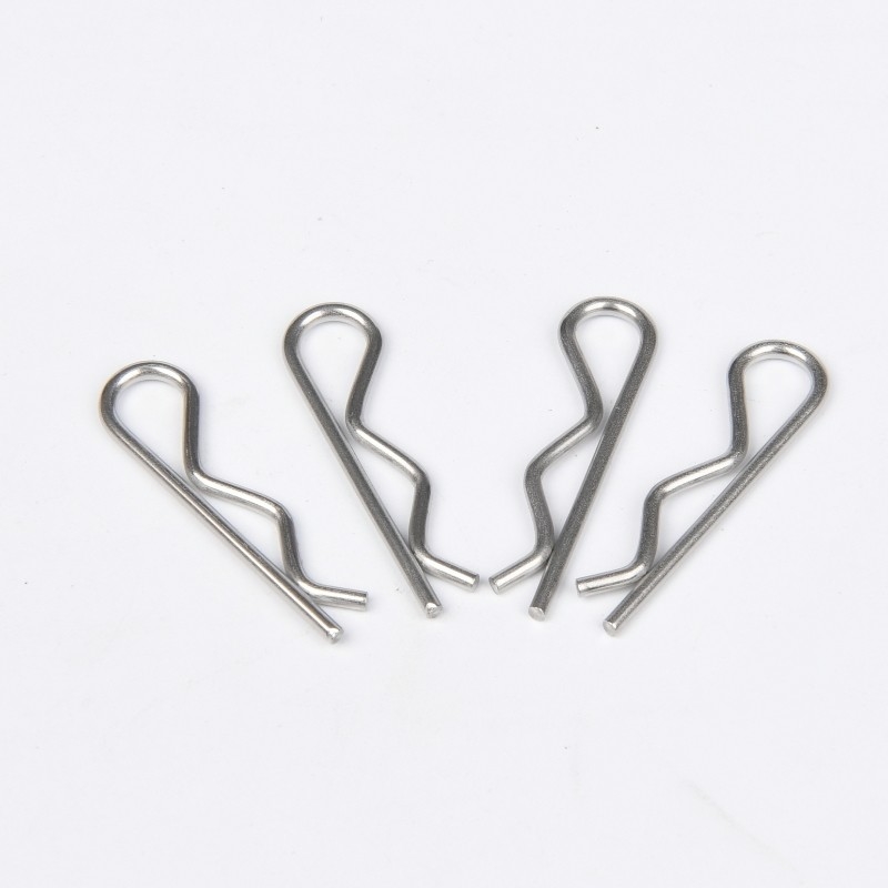 Dauerhafte TiCN-Finish-B-Typen-Federspinne für Edelstahl-R-Pin Cotter-Pin in rauen Umgebungen