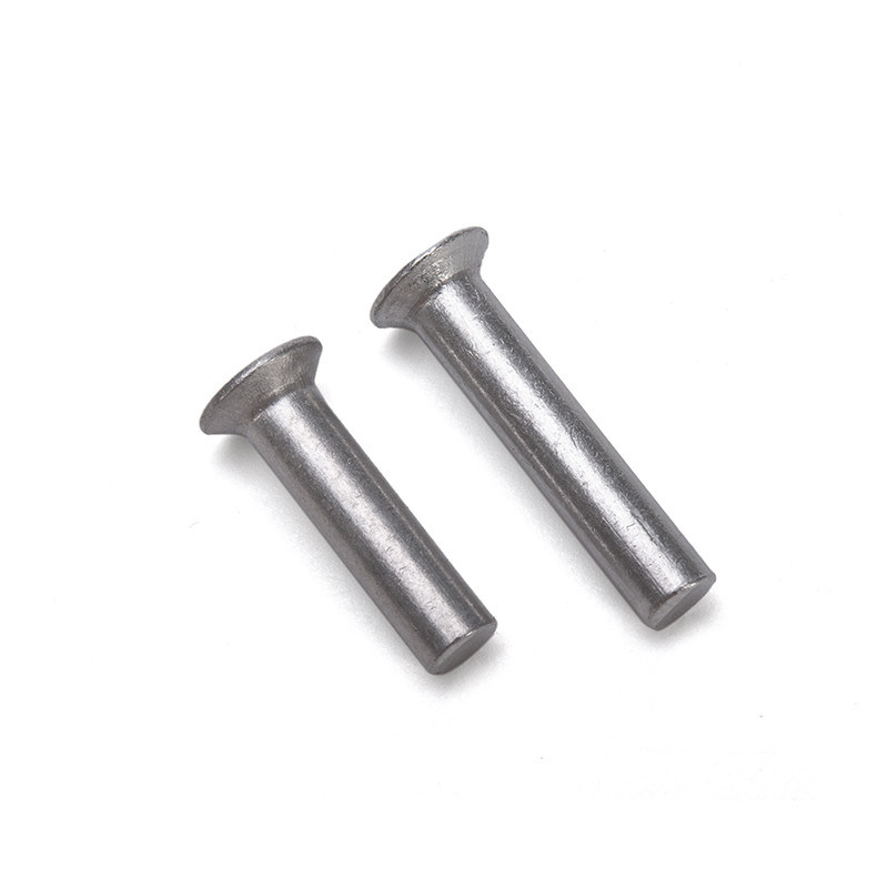 Schnelle und solide Leistung DIN Standard Solid Round Head Rivets Edelstahl 304 316 mit hellem Finish bei direkter Lieferung