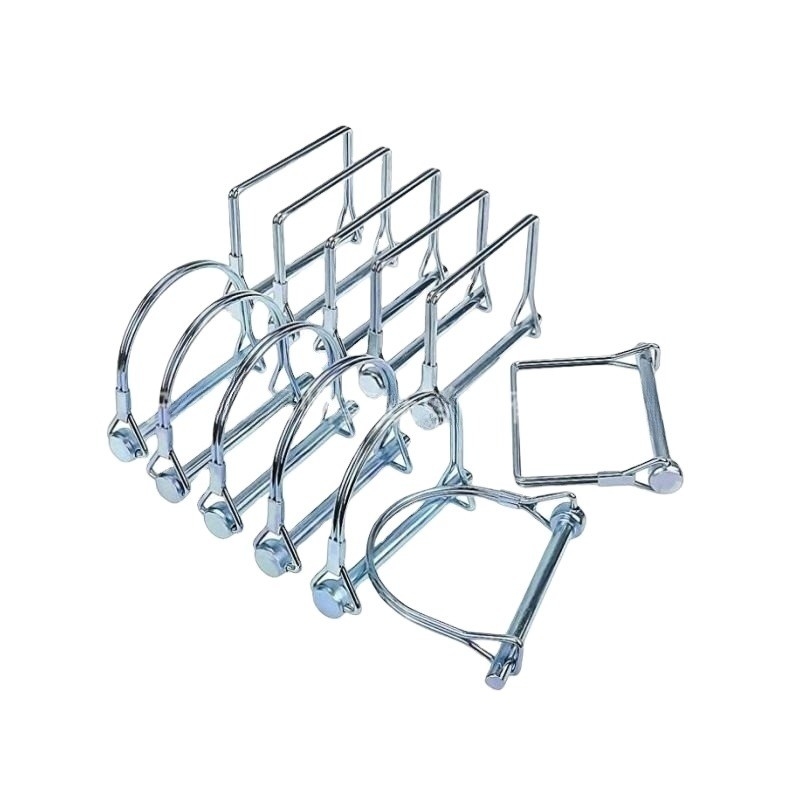 Schnellentladungspins Schwerlastdrahtverschlussspin für Anhänger 1/4 &quot;Quadrattab Snapper Hitch Pin aus A2 Edelstahl
