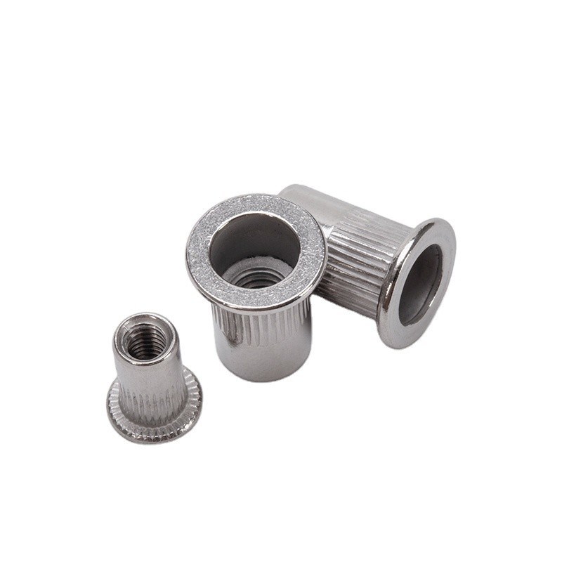 Metrisches Messsystem durchgespannte Lochniete Standoff mit galvanisierter Oberfläche und 304 Edelstahlmaterial