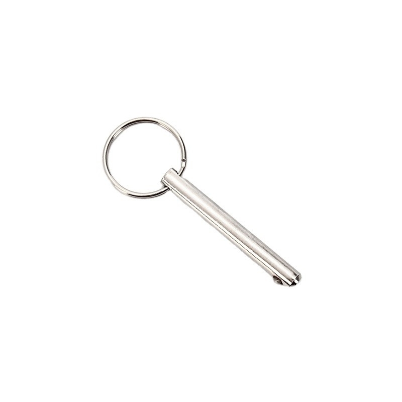 Edelstahlschacht-Plunger-Push-Knopf-Handgriff-Feder-geladener Schnellentladungs-Kugelsperr-Klammer-Pin mit Dampfoxidnitrid-Finix