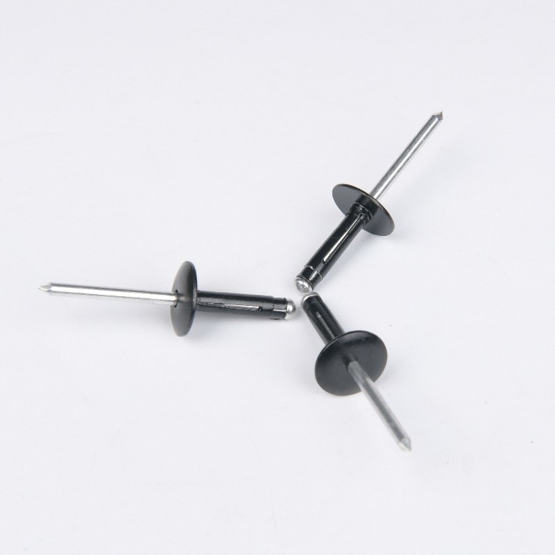 Weiße Oberfläche Kuppelkopf Offener End Blind Rivet für Kundenanforderungen in Edelstahl